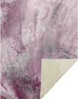 Watercolors Pink Washable Indoor-Outdoor Rug