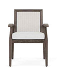 Lloyd Flanders Frontier Aluminum Outdoor Dining Armchair