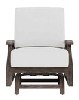 Frontier Spring Aluminum Outdoor Rocker-Outdoor Accent Chairs-Lloyd Flanders-LOOMLAN