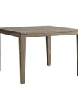 Lloyd Flanders Frontier Square Umbrella Outdoor Dining Table