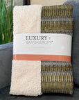 Hushed Coffee Washable Indoor-Outdoor Rug