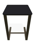 Telescope Marine Grade Polymer Top Table 17.5" Square Side Table