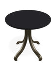 18" Round Marine Grade Polymer Top End Table - LOOMLAN - Telescope - Outdoor Side Tables