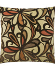 D.V. Kap Fanfare Burgundy Throw Pillow With Insert