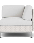 Elements Outdoor Corner Sectional with Loom Back