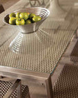 Elements Wicker Rectangular Outdoor Dining Table