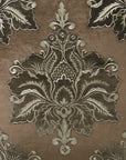 D.V. Kap Taj Mahal Chocolate Brown Throw Pillow With Insert