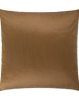 D.V. Kap Silkish Toast Brown Throw Pillow With Insert