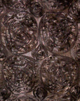 D.V. Kap Silk Roses Black Throw Pillow With Insert
