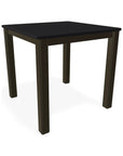21" Square Marine Grade Polymer End Table - LOOMLAN - Telescope - Outdoor Side Tables