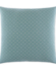 D.V. Kap Full Circle Aqua Blue Throw Pillow With Insert