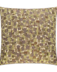 D.V. Kap Expressionist Stone Brown Throw Pillow With Insert