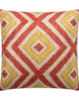 D.V. Kap Registan Tomato Red Throw Pillow With Insert