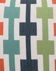 D.V. Kap Hopscotch Orange Throw Pillow With Insert