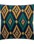 D.V. Kap Ikat Multi Color Throw Pillow With Insert