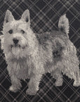 D.V. Kap Winkie Black Throw Pillow With Insert