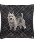 D.V. Kap Winkie Black Throw Pillow With Insert