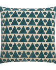 D.V. Kap Kilo Turquoise Throw Pillow With Insert