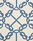 D.V. Kap Knots Blue Throw Pillow With Insert