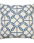 D.V. Kap Knots Blue Throw Pillow With Insert