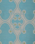 D.V. Kap Jewelry Blue Throw Pillow With Insert