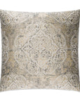 D.V. Kap Vogue Pewter Brown Throw Pillow With Insert