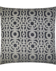 D.V. Kap Locket Grey Throw Pillow With Insert