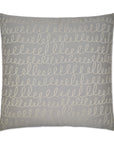 D.V. Kap Verbomania Grey Throw Pillow With Insert