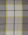 D.V. Kap Penn Plaid Citrus Black Throw Pillow With Insert