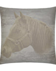 D.V. Kap Mister Ed Grey Throw Pillow With Insert