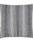 D.V. Kap Raya Fur Grey Throw Pillow With Insert