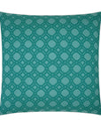 D.V. Kap Level Off Peacock Blue Throw Pillow With Insert