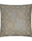 D.V. Kap Radiant Rings Brown Throw Pillow With Insert