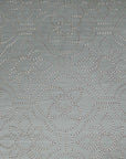D.V. Kap Ruched Up Mist Grey Throw Pillow With Insert