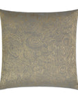 D.V. Kap Gatsby Taupe Throw Pillow With Insert