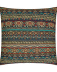 D.V. Kap Gemology Turquoise Throw Pillow With Insert
