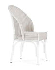 Loom Wicker Armless Outdoor Dining Chair