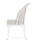 Loom Wicker Armless Outdoor Dining Chair