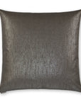 D.V. Kap Glitz Mica Chocolate Brown Throw Pillow With Insert