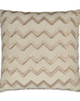 D.V. Kap Symmetry Linen Brown Throw Pillow With Insert