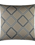 D.V. Kap Hekla Granite Brown Throw Pillow With Insert
