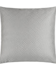 D.V. Kap Open Door Platinum Grey Throw Pillow With Insert