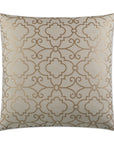 D.V. Kap Wow Factor Gilt Brown Throw Pillow With Insert