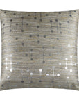 D.V. Kap Morse Grey Throw Pillow With Insert