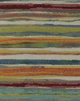 D.V. Kap Parallel Multi Color Throw Pillow With Insert