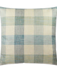 D.V. Kap Plantation Aqua Blue Throw Pillow With Insert