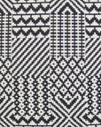 D.V. Kap Quilt Black Black Throw Pillow With Insert