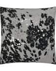 D.V. Kap Mottley Moo Domino Black Throw Pillow With Insert