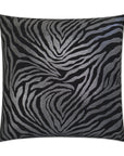 D.V. Kap Kumba Ebony Black Throw Pillow With Insert
