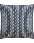 D.V. Kap Notch Indigo Blue Throw Pillow With Insert